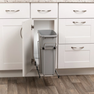 Pull Out Trash Can Cabinet | Wayfair